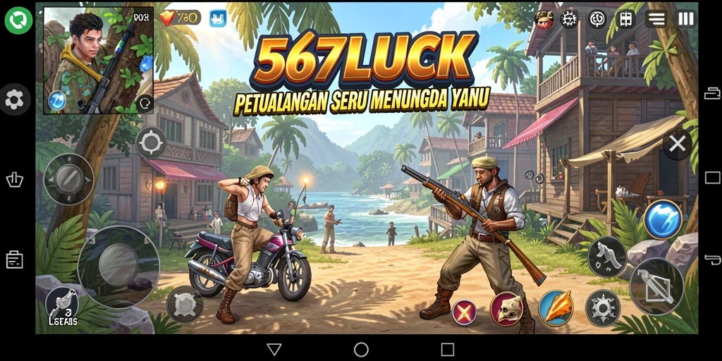 Gameplay seru dalam dunia petualangan penuh tantangan.