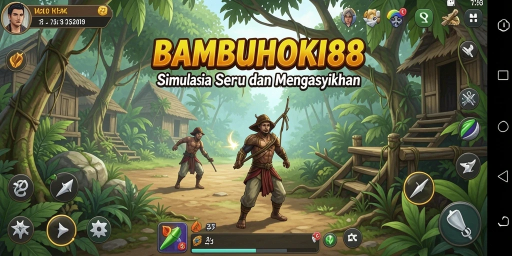 Tampilan gameplay BAMBUHOKI88 yang menarik dan interaktif.