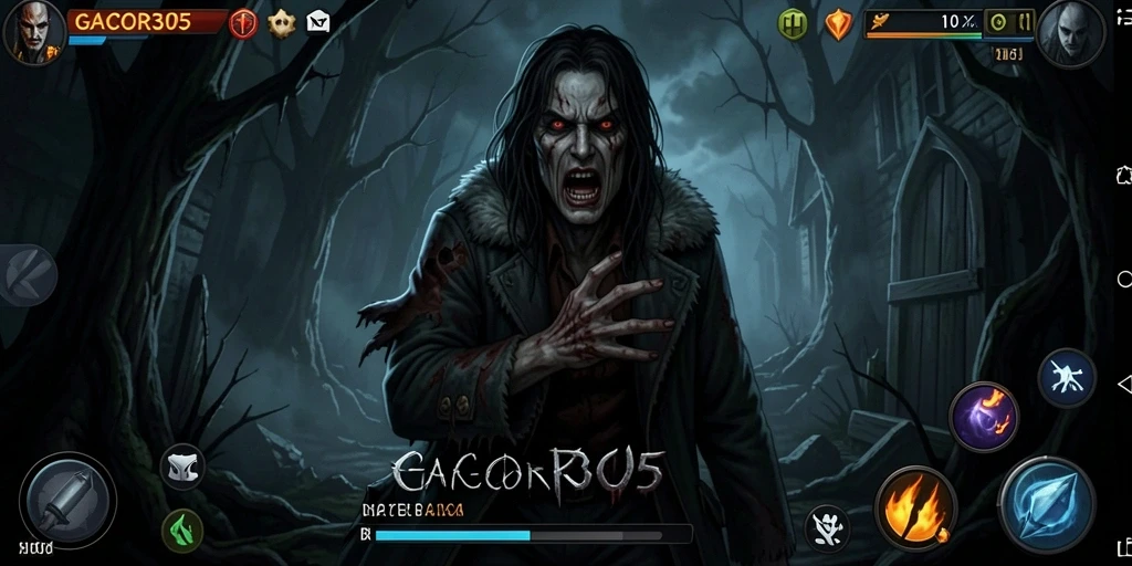 Screenshot GACOR305 dengan suasana gelap yang menyeramkan.