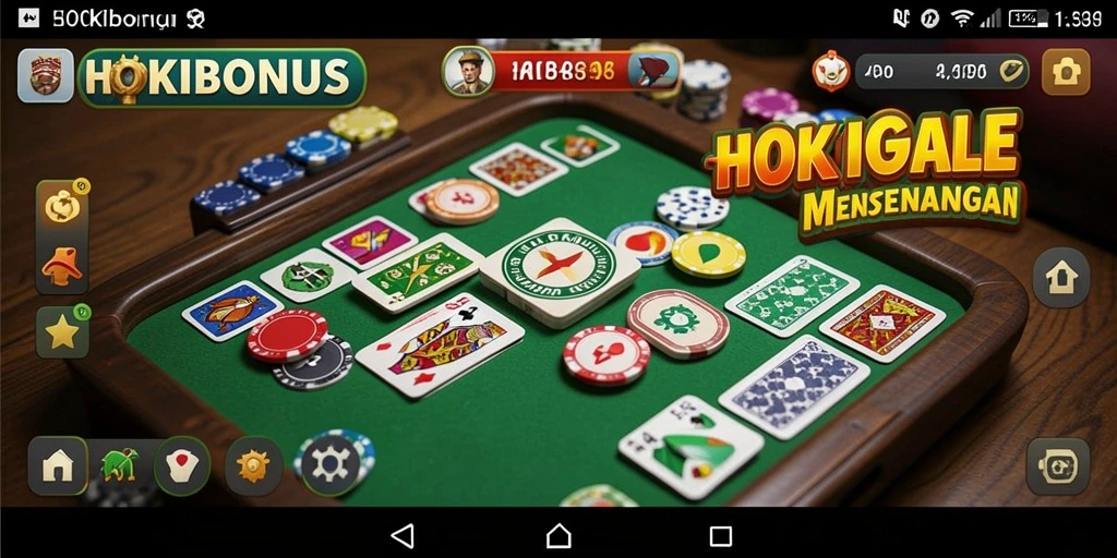 Tampilan gameplay HOKIBONUS yang seru dan interaktif.