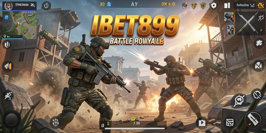 Gameplay pertempuran intens dalam IBET899 dengan grafis yang memukau.