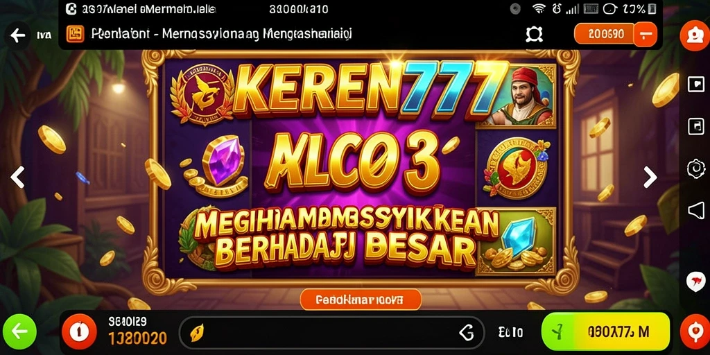 Gameplay seru di KEREN777, nikmati slot dengan berbagai tema.