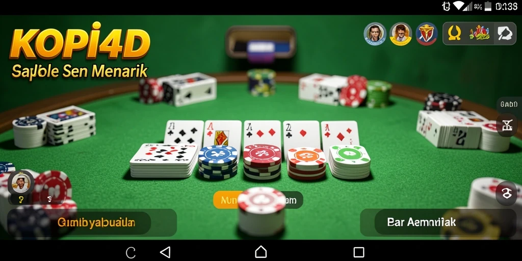 Tampilan gameplay KOPI4D yang menarik dan interaktif.