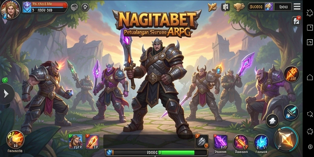 Tampilan gameplay NAGITABET yang mendebarkan dan penuh aksi.