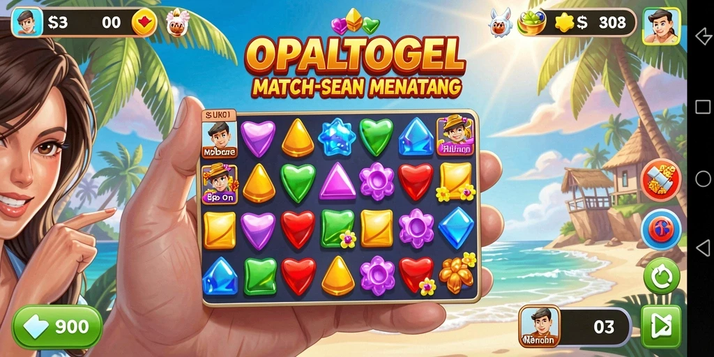 Tampilan gameplay menakjubkan dari OPALTOGEL yang mengasyikkan.