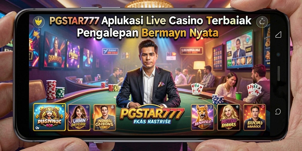 Screenshot gameplay PGSTAR777 yang menarik dan penuh aksi Live Casino.