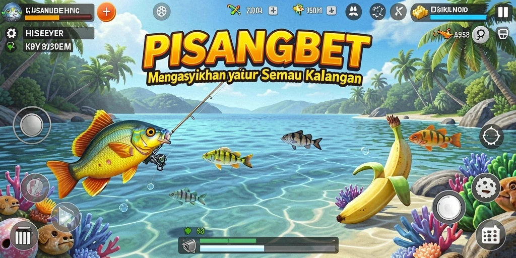 Screenshot gameplay PISANGBET yang menarik dan mendebarkan.