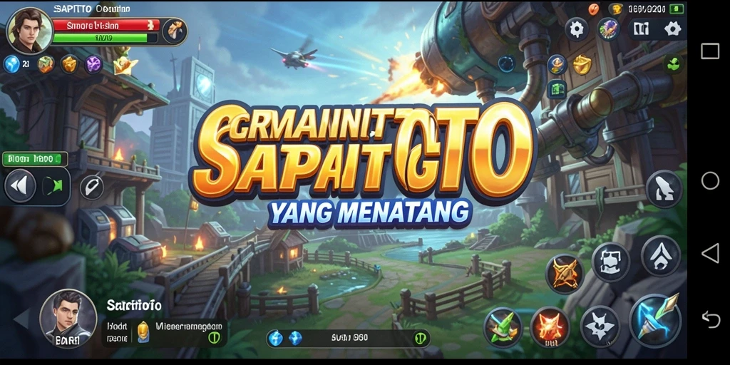 Tampilan menarik dari gameplay SAPITOTO yang menantang.
