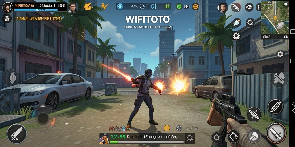 Tampilan gameplay menarik dari WIFITOTO yang menunjukkan interaksi simulasi.
