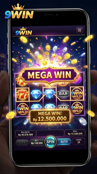 Tampilan antarmuka 9win yang ramah pengguna.