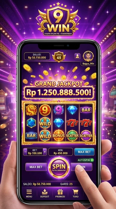 Berbagai kategori aplikasi tersedia di 9win.